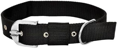 GARUDA SUNRISE Dog Collar Dog Everyday Collar(Large, Black)