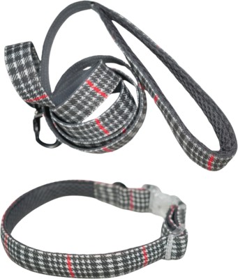 unleash Dog Collar & Leash(Small, Black)