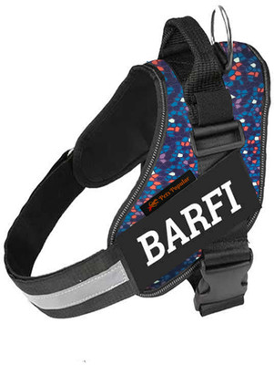 THE PETS POPULAR The Pets Popular No Pull Harness Dog Harness & Leash(Large, Purple Passion)