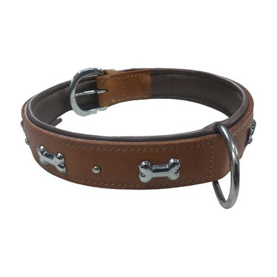 shagul dog belts collar premium leather ten color size medium & large Dog Everyday Collar(Medium, TEN)