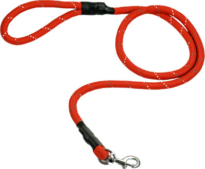 BlingPets 15mm Dog Rope Leash Suitable for Dogs|Soft Hand Loop Dog & Cat Leash(Large, Red)