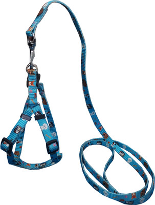 Petshop7 Dog & Cat Harness & Leash(Extra Extra Small, Multicolor)