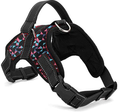 Cocker Dog & Cat Harness & Leash(Small, Retro)
