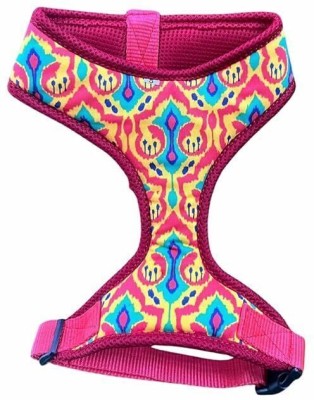 Petfun Beatiful Taddy-Body Collar Harness Dog & Cat Show Harness(Large, PINK)