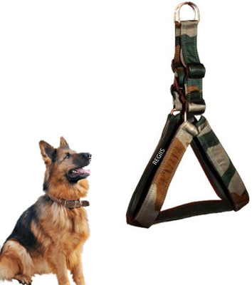Regiis Premium Army Harness for Medium Size Dogs Below 30kg Dog Standard Harness(Medium, Army)