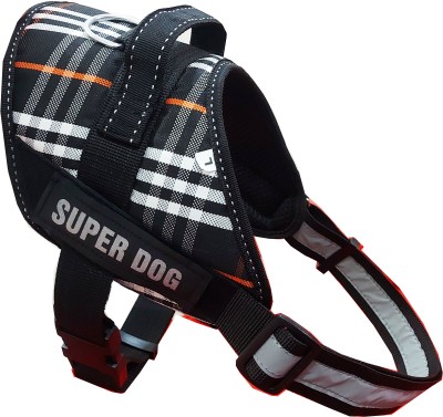 Petshop7 Vest Safery Dog Harness Adjustable Size (XL, Recommended for 35-42KG Pet) Dog Safety Harness(Extra Large, White)