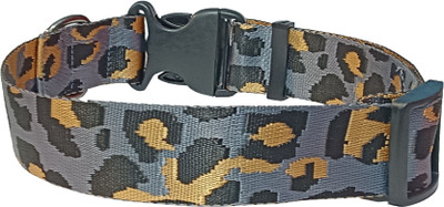 Petshop7 Best Quality PS7.Pattern.grey.s Dog & Cat Everyday Collar(Extra Large, Grey)
