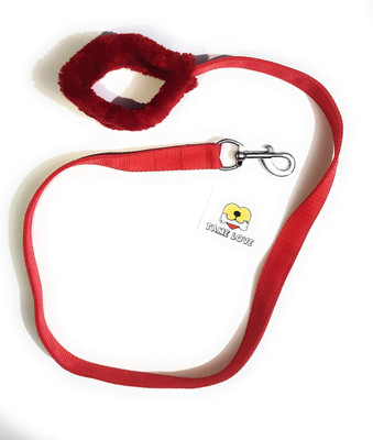 Tame Love Premium Quality Padded Harness and Leash Chest Belt Dog Harness & Leash(Large, Red)