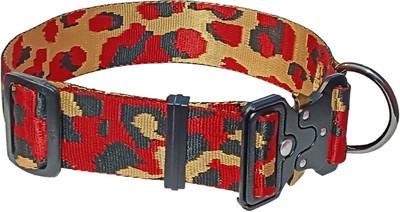 Petshop7 Pattern Collar 1.5 Dog Show Collar(Extra Large, Red)