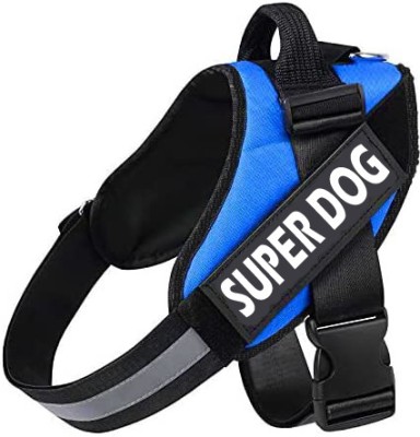 HOUSE OF COMMON Dog Safety Harness(Extra Large, Blue)