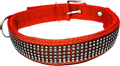 Petshop7 Dog Collar & Leash(Extra Large, RED)