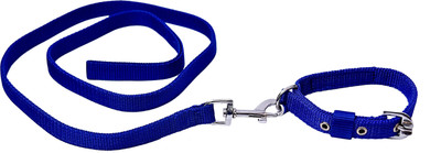 Tame Love Premium Quality Padded Harness and Leash Chest Belt Dog Collar & Chain(Small, Multicolor)