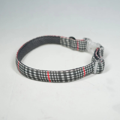 unleash Dog & Cat Everyday Collar(Large, Grey Black Design)