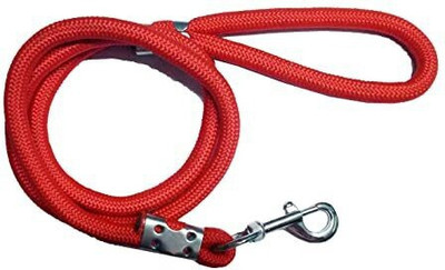SUPER Dog Harness & Leash(Medium, Red)