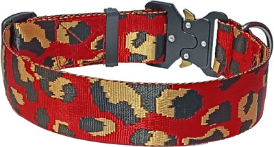 Petshop7 Best Quality Pattern Collar 1.5 Dog Show Collar(Extra Large, Red)