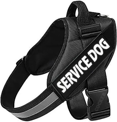 HOUSE OF COMMON Dog Safety Harness(Small, Black)