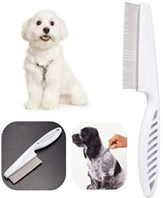 S.Blaze Cat Dog Lice Comb Nit Remover Grooming Brush Tools to Treatment Basic Comb for  Dog, Cat, Rabbit