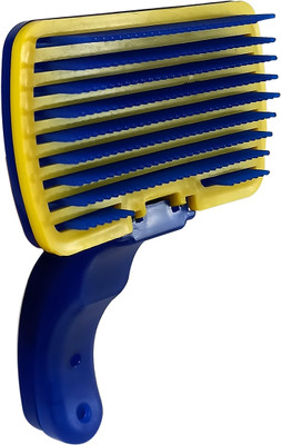 chullbull pet products Self-Clean Push Button Dog Hair Brush - Remove Loose Hair & Promote Healthy Coat Slicker Brushes for  Dog