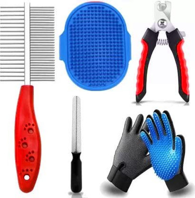 S.Blaze Dog Grooming Kit Combo Basic Comb for  Dog & Cat