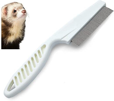 DCM PET MART Stainless Steel Metal Teeth Remove Nits Brush Comb Basic Comb for  Dog & Cat