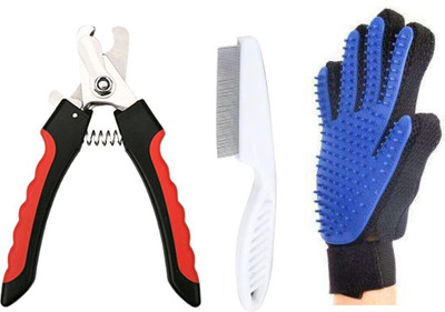 Regiis Multi-Purpose Pet Grooming Kit ( Combo of 3 ) Basic Comb for  Dog & Cat