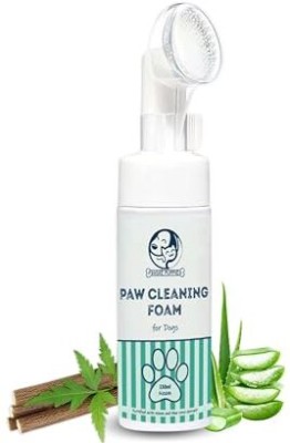 Foodie Puppies Dog Paw Cleaning Foam with Silicone Brush | Fortified With Neem&AloeVera Extract Plain/ Bristle Brushes for  Dog & Cat