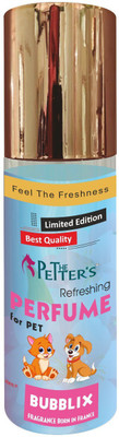 The Petters Bubblix Dog Perfume & Spray 100ml Enduring Aroma, 3 Spice, Eliminates Dog Odors Deodorizer(100 ml, Pack of 1)