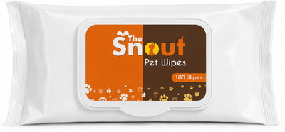 Bacteria Getting Cleaned SNOUT Pet Wipes 100 Pulls | Anti-Bacterial Waterless Cleaning Wipes for ...