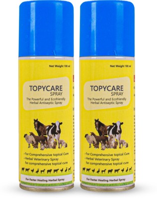 Topycare 100ml+100ml Herbal Antiseptic Spray Pet First Aid Kit(2 Pieces)