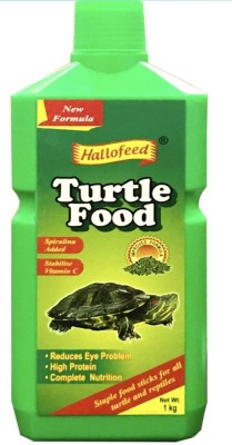 Hallofeed Special Turtle food ,1kg 1 kg Dry Young, Senior, Adult, New Born Turtle Food