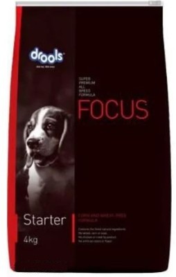 Drools Drools Focus Starter 4kg Chicken 4 kg Dry Senior, Young Dog Food