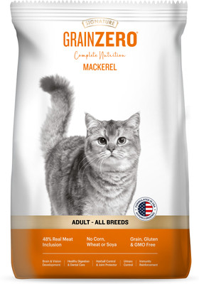 Grain Zero Mackerel Mackeral 20 kg Dry Adult Cat Food