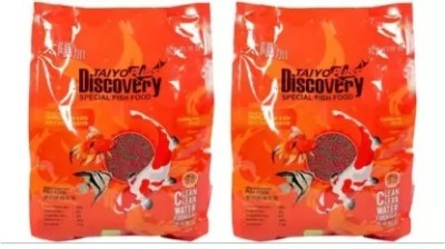 Taiyo Pluss Discovery Taiyo Pluss Discovery Special Fish Food, 1Kg (pack of 2) 2 kg (2x1 kg) Dry Young Fish Food
