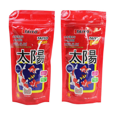 TAIYO Taiyo Grow (2 X 100gms) 0.07 kg (2x0.04 kg) Dry New Born, Young, Adult Fish Food