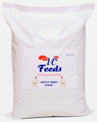 Vinay chandra feeds (Adult)Ideal for broiler,layer,rooster,country,duck,quail,turkey,emu. Spice 8 kg Dry Adult Bird Food