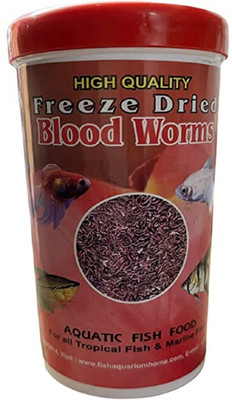 Toya Blood Worms for All Tropical Fish 30g 0.03 kg Dry Adult, New Born, Young Fish Food