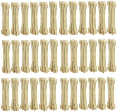 Puppy buddy Pet treat&Digestible Calcium Bone 3 inch 1.2 kg (36x0.03 kg) Dry Adult, Young, Senior Dog & Cat Food