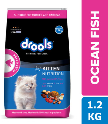 Drools Ocean Fish 1.2 kg Dry Young Cat Food