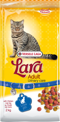 Versele -Laga Lara Adult Urinary Care with Chicken | Supports Urinary Health | 2 kg Dry Adult Cat Food