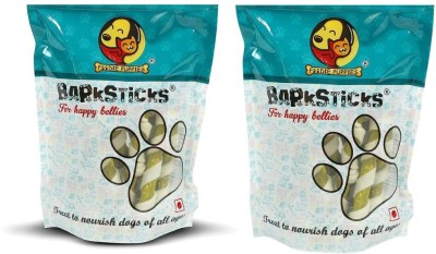 Foodie Puppies Munchy Treat for Puppies & Street Dog - (Chicken Twril) I Treat for Dog. Chicken 2 kg (2x1 kg) Wet Adult, Young, Senior Dog Food