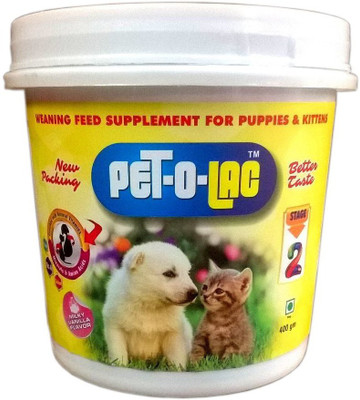 All4pets PET-O-LAC STAGE 2 for puppies Milk 0.4 kg Dry New Born Dog Food
