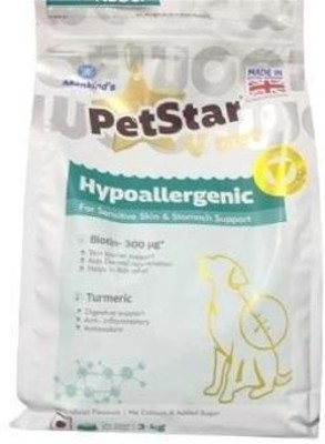 PetStar V Diet Hypoallergenic Food for Sensitive Skin & Stomach Support Food for Dogs Chicken 2 kg Dry Adult, Senior, Young Dog Food