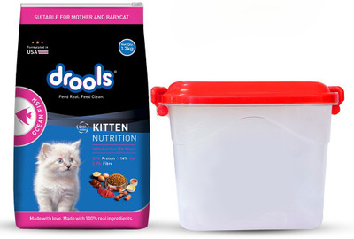 Drools With Container Ocean Fish 1.2 kg Dry Young Cat Food