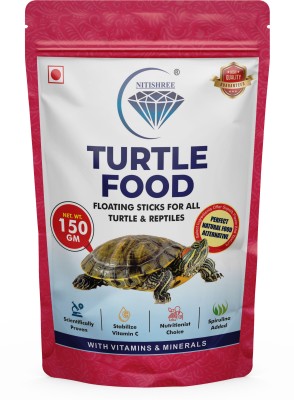 Nitishree TURTAL FOOD Fortified With Fish Meal (Shrimp) Tortoise food - 150 gm Sea Food 0.15 kg Dry Adult, New Born, Senior, Young Turtle Food