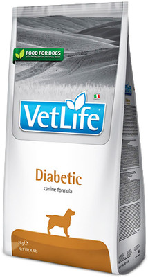 Farmina Vet Life Natural Diet Dog Diabetic kg - 12 kg Dry Adult Dog Food