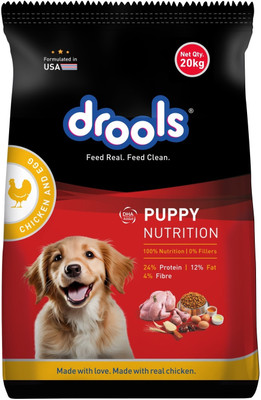 Drools Real Chicken Egg 20 Kg Dry Young Dog Food