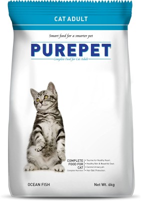 purepet Ocean Fish 6 kg Dry Adult Cat Food