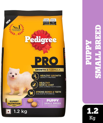 PEDIGREE Small Breed (2-9 Months) Chicken 1.2 kg Dry Young Puppy Food