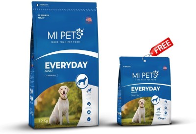 MI PETS 100 GM EVERYDAY ADULT FREE WITH 1.2 KG EVERYDAY ADULT Chicken 1.5 kg (2x0.75 kg) Dry Adult Dog Food