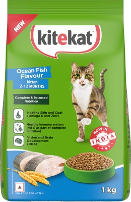 Kitekat (2-12 Months) Fish 1 kg Dry Young Cat Food